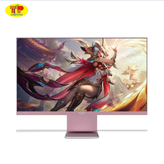 Màn hình VSP VU279Q1 (27 inch/QHD/IPS/165Hz/1ms/USB-C 65W/Pink) 