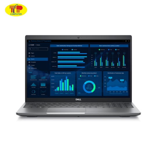 Laptop Dell Workstation Mobile Precision 3581 vPro Enterprise (71024679) (i7-13800H/ 32GB RAM/1TB SSD/A1000 6GB/15.6 inch FHD/Win 11 Pro/Xám) 