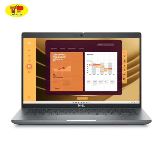 Laptop Dell Latitude 5450 (42LT545001) (Ultra 7-155U/2*8GB RAM DDR5 /512GB SSD/14 inch FHD IPS/Finger/Win 11 Home/Xám) 