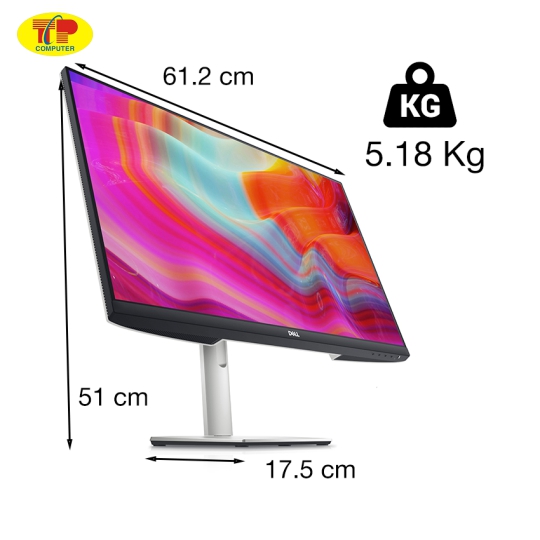 Màn hình Dell S2722DZ (27 inch/QHD/IPS/75Hz/4ms/webcam) 