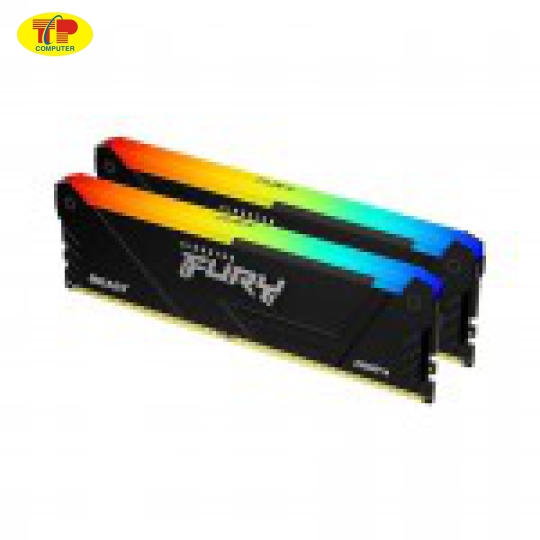 RAM Desktop KINGSTON Fury Beast RGB (KF436C17BB2AK2/16) 16GB (2x8GB) DDR4 3600MHz