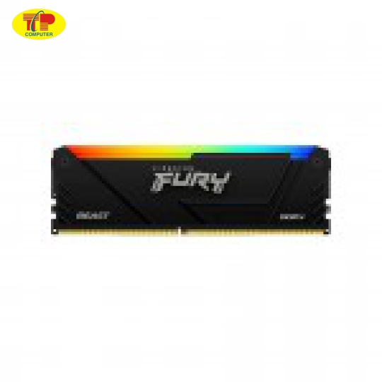 RAM Desktop KINGSTON Fury Beast RGB (KF432C16BB2A/16) 16GB (1x16GB) DDR4 3200MHz