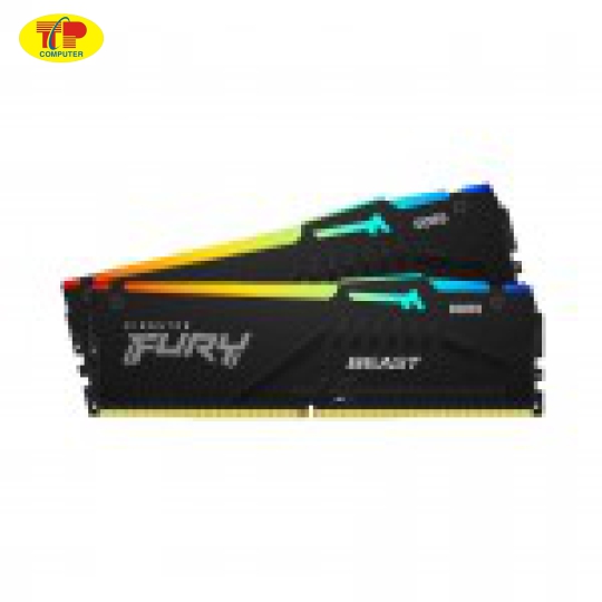 RAM Desktop KINGSTON Fury Beast RGB XMP (KF564C32BBA-16) 16GB (1x16GB) DDR5 6400MHz