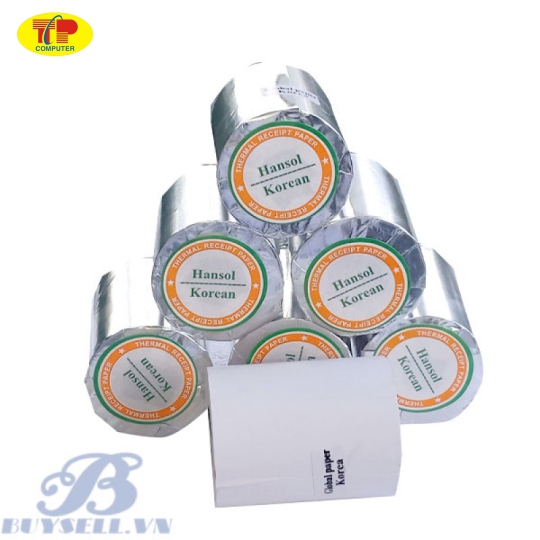 Giấy in bọc bạc bill k57x30mm