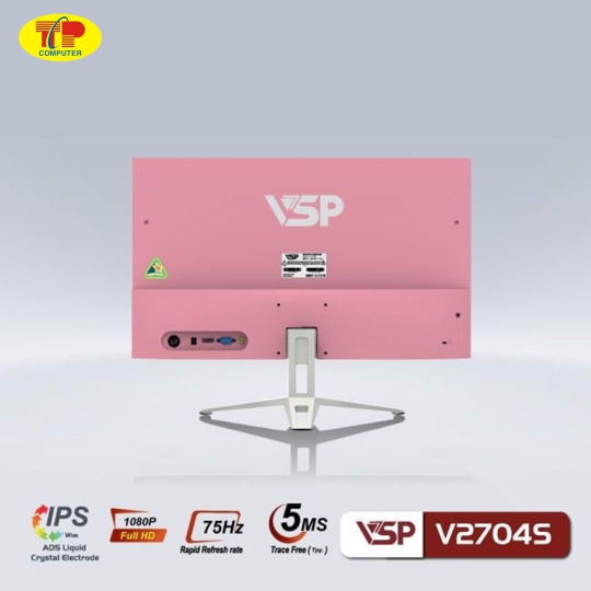 Màn hình VSP V2704S (27 inch/FHD/IPS/75Hz/5ms/Pink) 