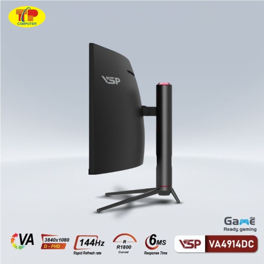 Màn hình VSP VA4914DC (49 inch/DFHD/VA/144Hz/6ms/cong) 