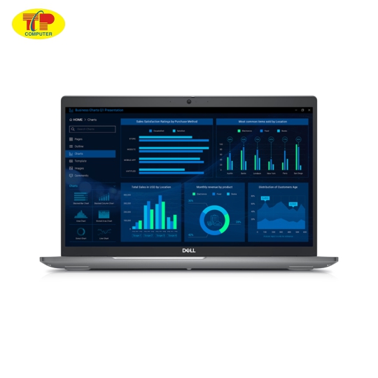 Laptop Dell Workstation Mobile Precision 3581 vPro Enterprise (71024679) (i7-13800H/ 32GB RAM/1TB SSD/A1000 6GB/15.6 inch FHD/Win 11 Pro/Xám) 