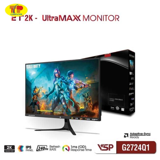 Màn hình VSP G2724Q1 (27 inch/QHD/IPS/240Hz/1ms)  