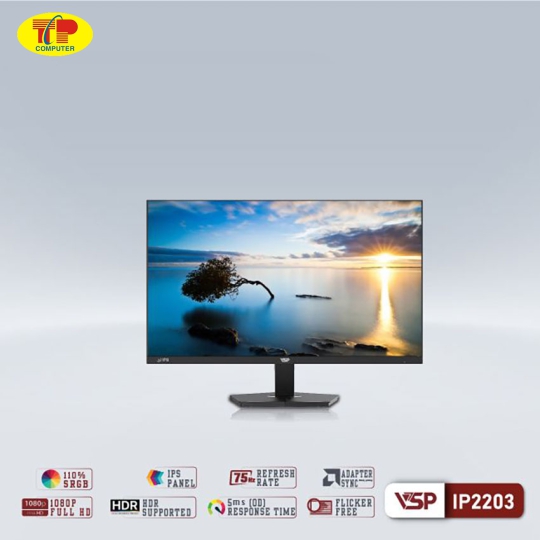 Màn hình VSP IP2203 (21.5 inch/FHD/IPS/75Hz/5ms) 