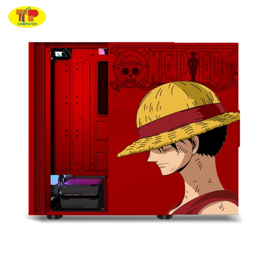 Thùng máy MIK DT03 RED LUFFY (No Fan)