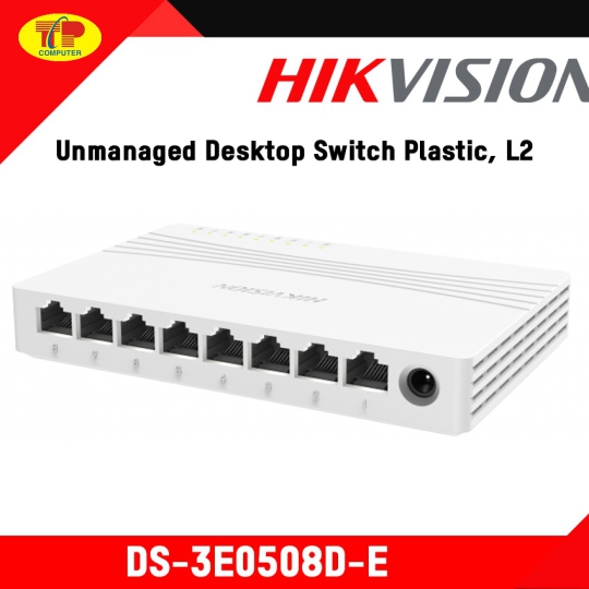 Switch 8 Cổng Hikvision DS-3E0508-E (10/100/1000Mbps )