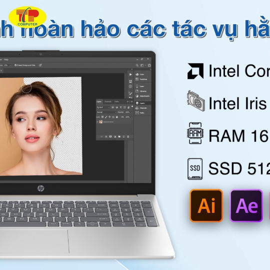 Laptop HP 15 fd0234TU i5 1334U/16GB/512GB/Win11 (9Q969PA) 