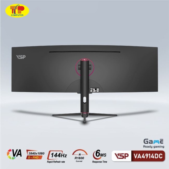 Màn hình VSP VA4914DC (49 inch/DFHD/VA/144Hz/6ms/cong) 