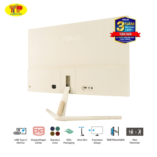 Màn hình ASUS VU279CFE-M (27 inch/FHD/IPS/100Hz/1ms/USB-C)