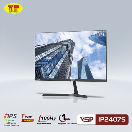 Màn hình VSP IP2407S (23.8 inch/FHD/IPS/100Hz/1ms) 