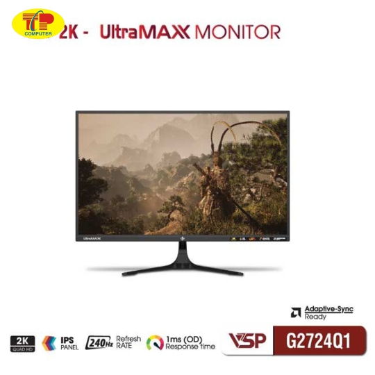 Màn hình VSP G2724Q1 (27 inch/QHD/IPS/240Hz/1ms)  