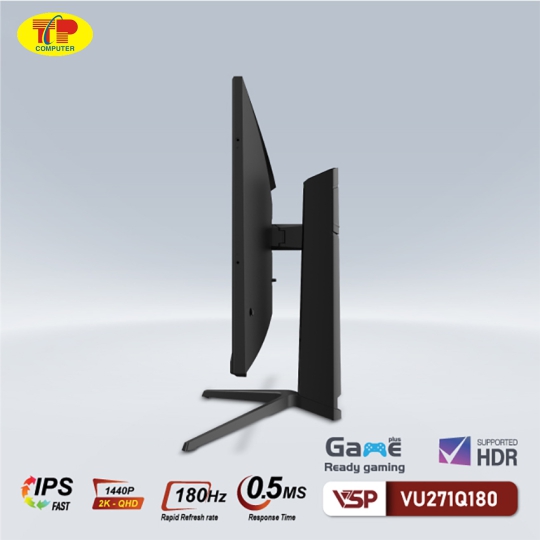 Màn hình VSP VU271Q180 (27 inch/QHD/Fast IPS/180Hz/0.5ms) 