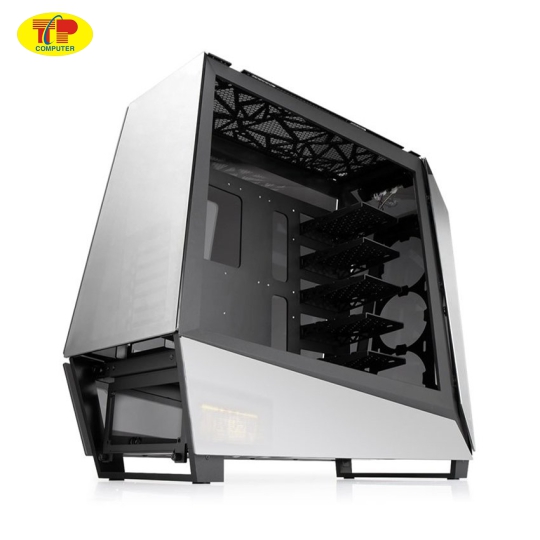 Vỏ Case In-Win Tòu 2.0 - Mirror Tempered Glass Limited Edition Full-Tower Đen/Bạc