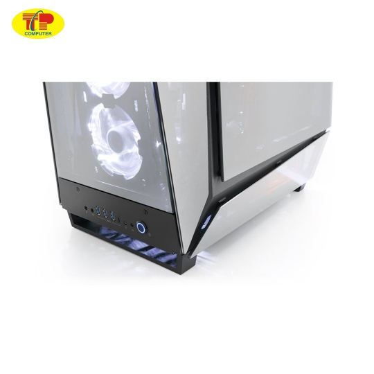 Vỏ Case In-Win Tòu 2.0 - Mirror Tempered Glass Limited Edition Full-Tower Đen/Bạc