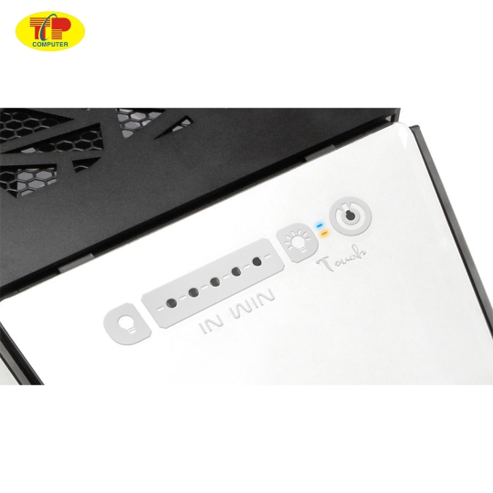 Vỏ Case In-Win Tòu 2.0 - Mirror Tempered Glass Limited Edition Full-Tower Đen/Bạc