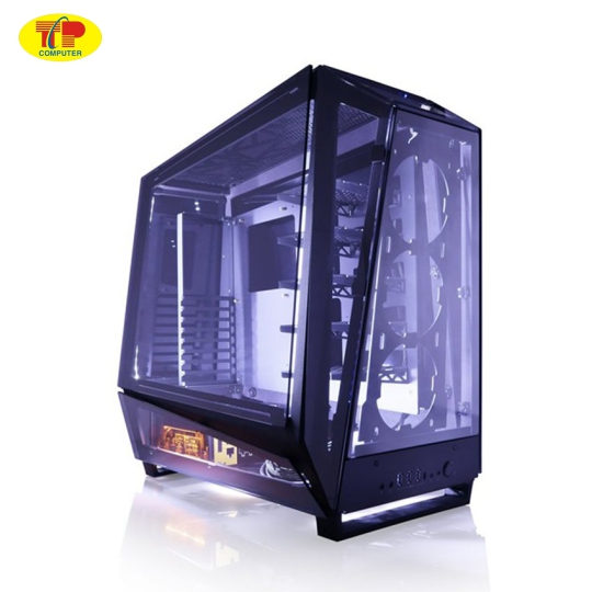 Vỏ Case In-Win Tòu 2.0 - Mirror Tempered Glass Limited Edition Full-Tower Đen/Bạc