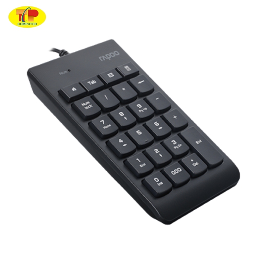 Bàn phím số Rapoo K10 đen (USB)