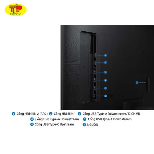 Màn hình thông minh Samsung M70D LS43FM702UEXXV (43 inch/UHD/VA/60Hz/4ms/loa)