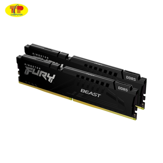 Ram Desktop Kingston Fury Beast (KF556C40BBK2-32) 32GB (2x16GB) DDR5 5600Mhz