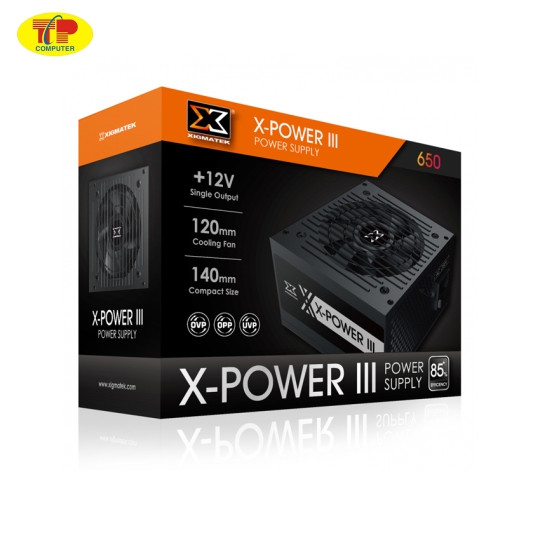 Nguồn Xigmatek X-POWER III 650 - 600W EN45990 (Màu Đen)