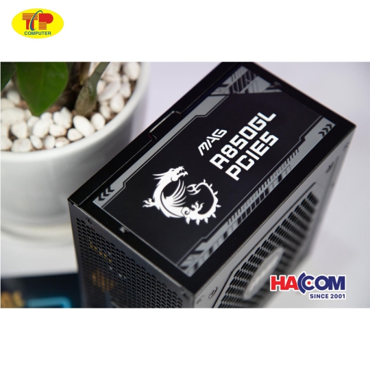 Nguồn máy tính MSI MAG A850GL PCIE 5.0 (850W, 80 Plus Gold, ATX 3.0)