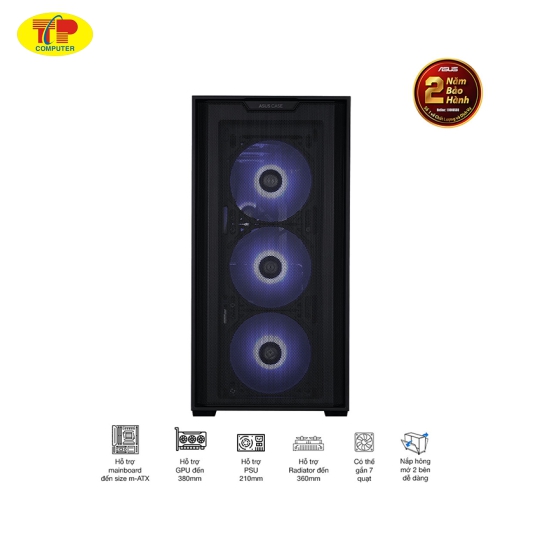  Vỏ Case ASUS A21 BLK (Mid Tower / Màu Đen )