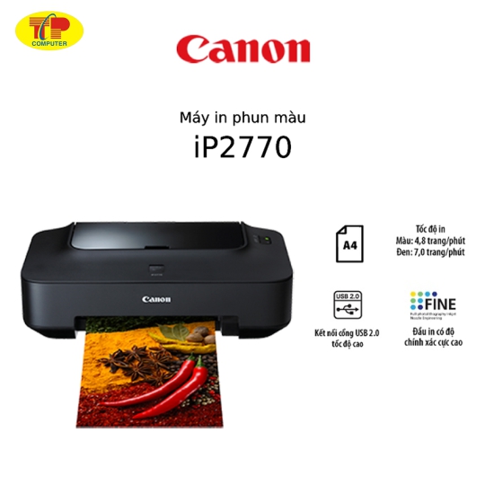 Máy In Canon IP2770 - Phun màu đơn năng