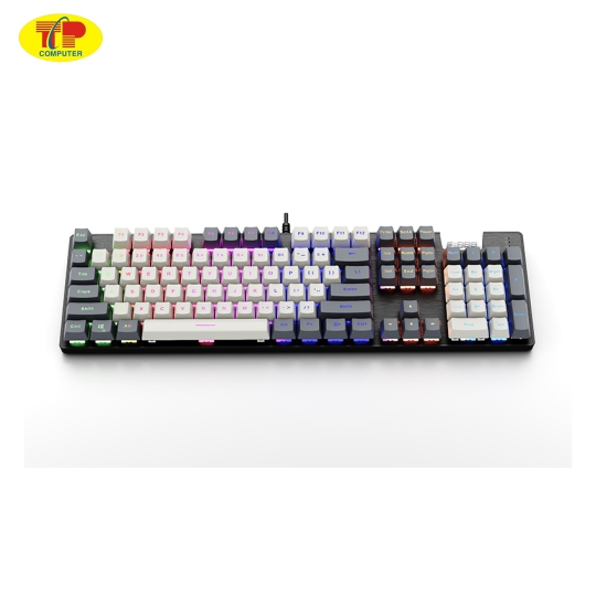 Bàn phím cơ có dây Edra EK312 Alpha _ Brown Switch