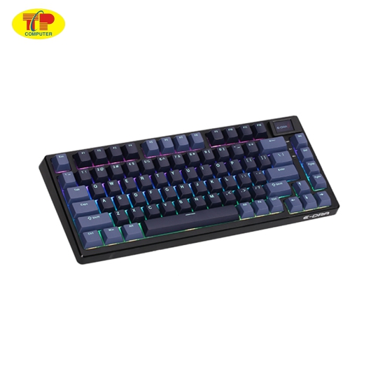 Bàn Phím Cơ Gaming Edra Ek375 Pro Alpha Red Switch (Usb/Bluetooth/2.4Ghz)