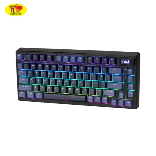 Bàn Phím Cơ Gaming Edra Ek375 Pro Alpha Red Switch (Usb/Bluetooth/2.4Ghz)