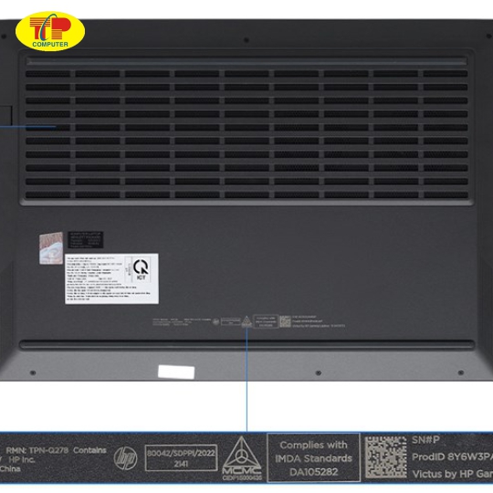 Laptop HP VICTUS 15 fa2731TX i5 13420H/16GB/512GB/6GB RTX3050/144Hz/Win11 (B85LNPA)