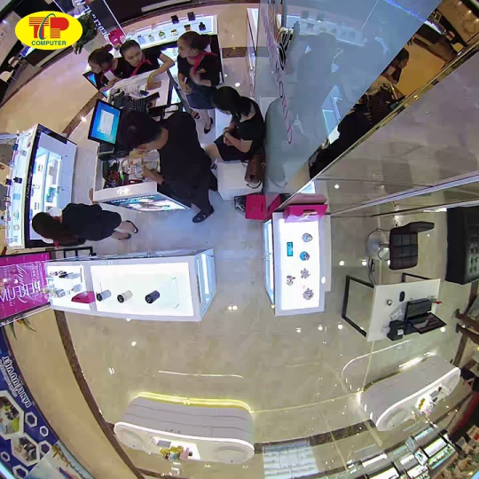 Camera IP Fisheye hồng ngoại 5.0 Megapixel HIKVISION DS-2CD2955G0-ISU/ CÓ MÍC GHI ÂM/H.265+ 180° PANORAMIC