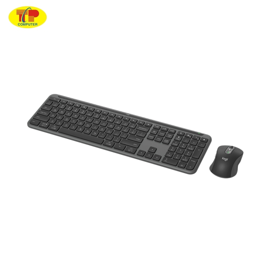 Bộ bàn phím chuột không dây Logitech Signature Slim Combo MK950 Graphite (Wireless Logi Bolt/Bluetooth/Đen)