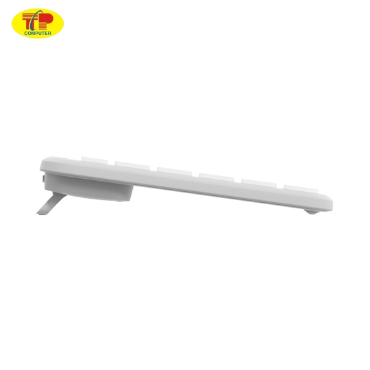 Bộ bàn phím chuột không dây Logitech Signature Slim Combo MK950 Off White (Wireless Logi Bolt/Bluetooth/Trắng)