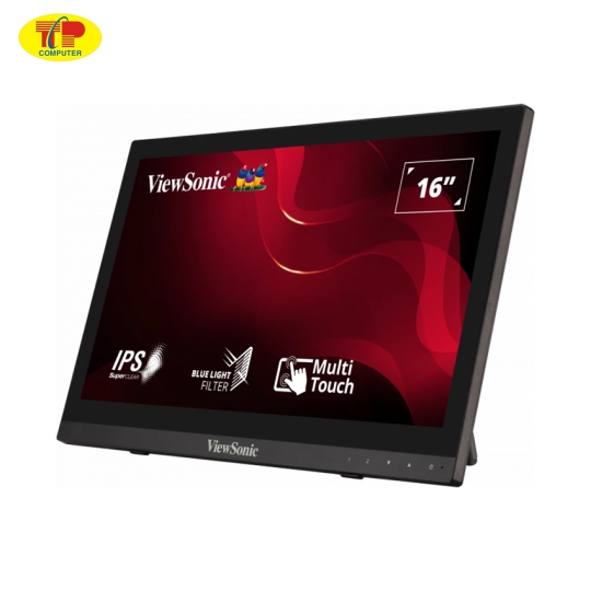 Màn hình ViewSonic TD1630-3 (16 inch/WXGA/TN/60Hz/12ms/loa/cảm ứng)