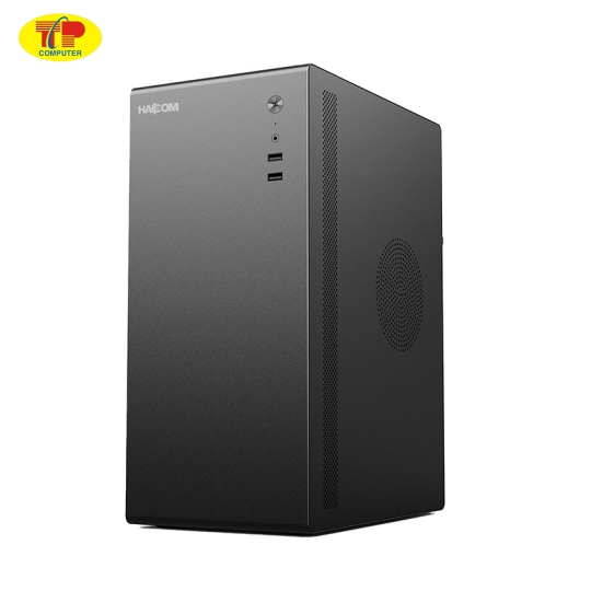 Vỏ Case máy tính HACOM BUSINESS V3 - Đen (mATX/Mid Tower/USB 3.0)