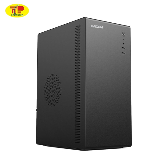 Vỏ Case máy tính HACOM BUSINESS V3 - Đen (mATX/Mid Tower/USB 3.0)