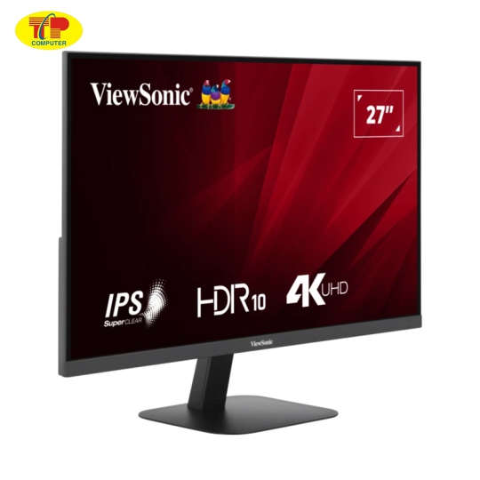 Hình ảnh chụp sản phẩm Video sản phẩm Thông số kỹ thuật Màn hình ViewSonic VA2708-4K-MHD (27 inch/UHD/IPS/60Hz/1ms/loa)