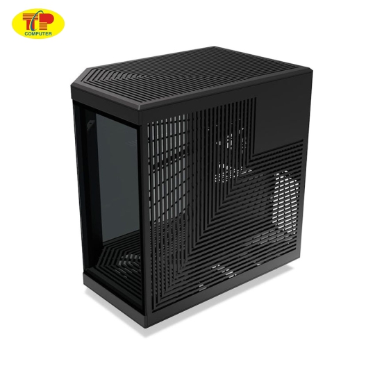  Vỏ case HYTE Y70 Touch Infinite - Pitch Black (ATX/Mid Tower/Màu Đen)