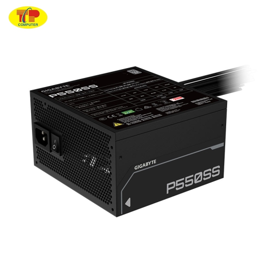 Nguồn máy tính GIGABYTE P550SS 550W (80 PLus Silver/Màu Đen)