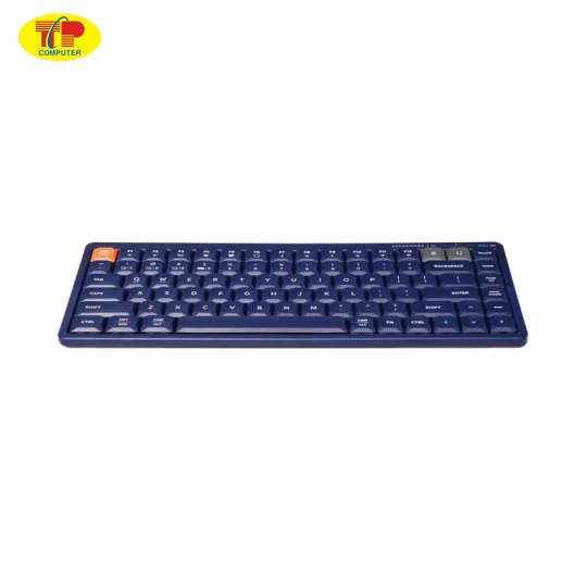 Bàn phím không dây HyperWork SilentKey Mini TS01M – Xanh