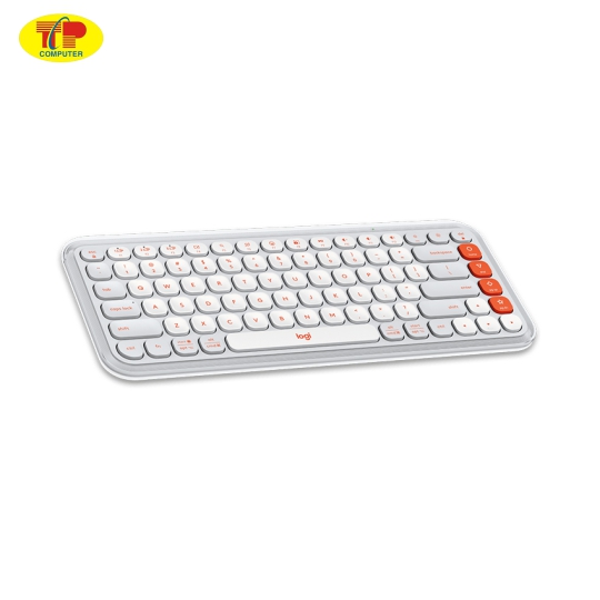 Bàn phím cơ không dây Logitech POP ICON Keys màu Trắng