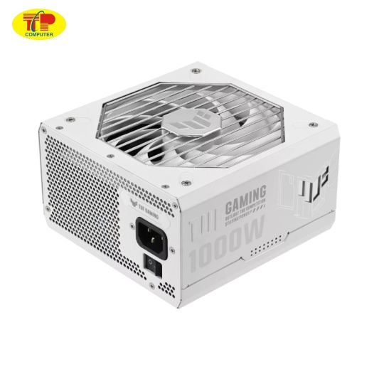 Nguồn Asus TUF Gaming 1000G WHITE - 1000W ( ATX3.0/Pci Gen 5.0 /80 Plus Gold/Full Modular)