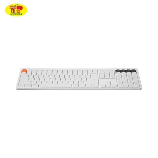 Bàn phím không dây HyperWork SilentKey HPW-TS01-WHT Trắng