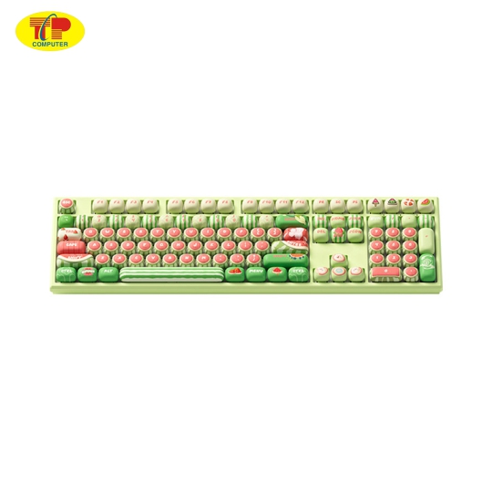 Bàn phím MonsGeek MG108B Watermelon (Multi-modes / RGB / Hotswap)